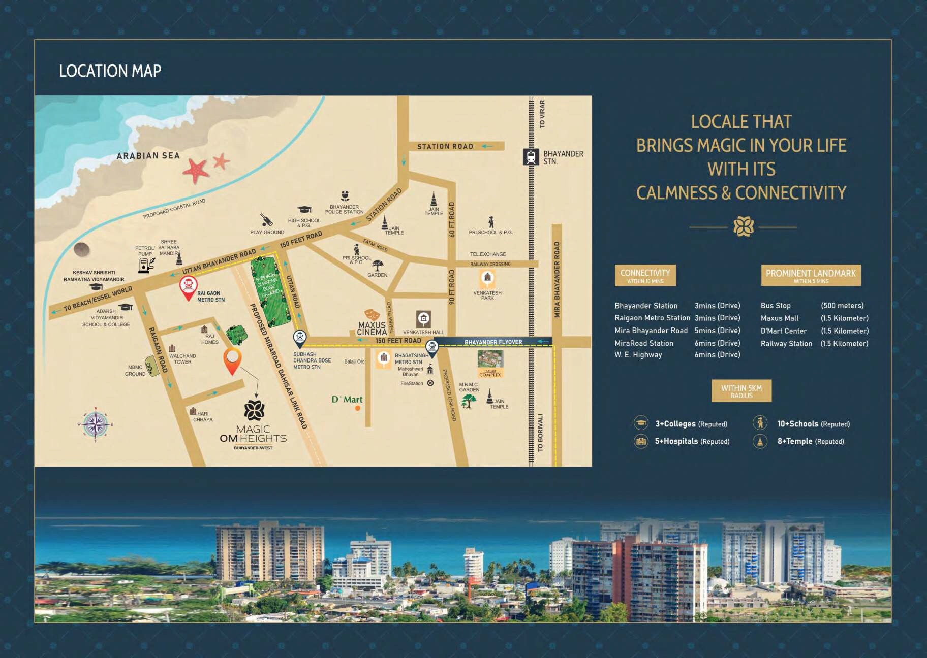 Magic Om Heights Location Image