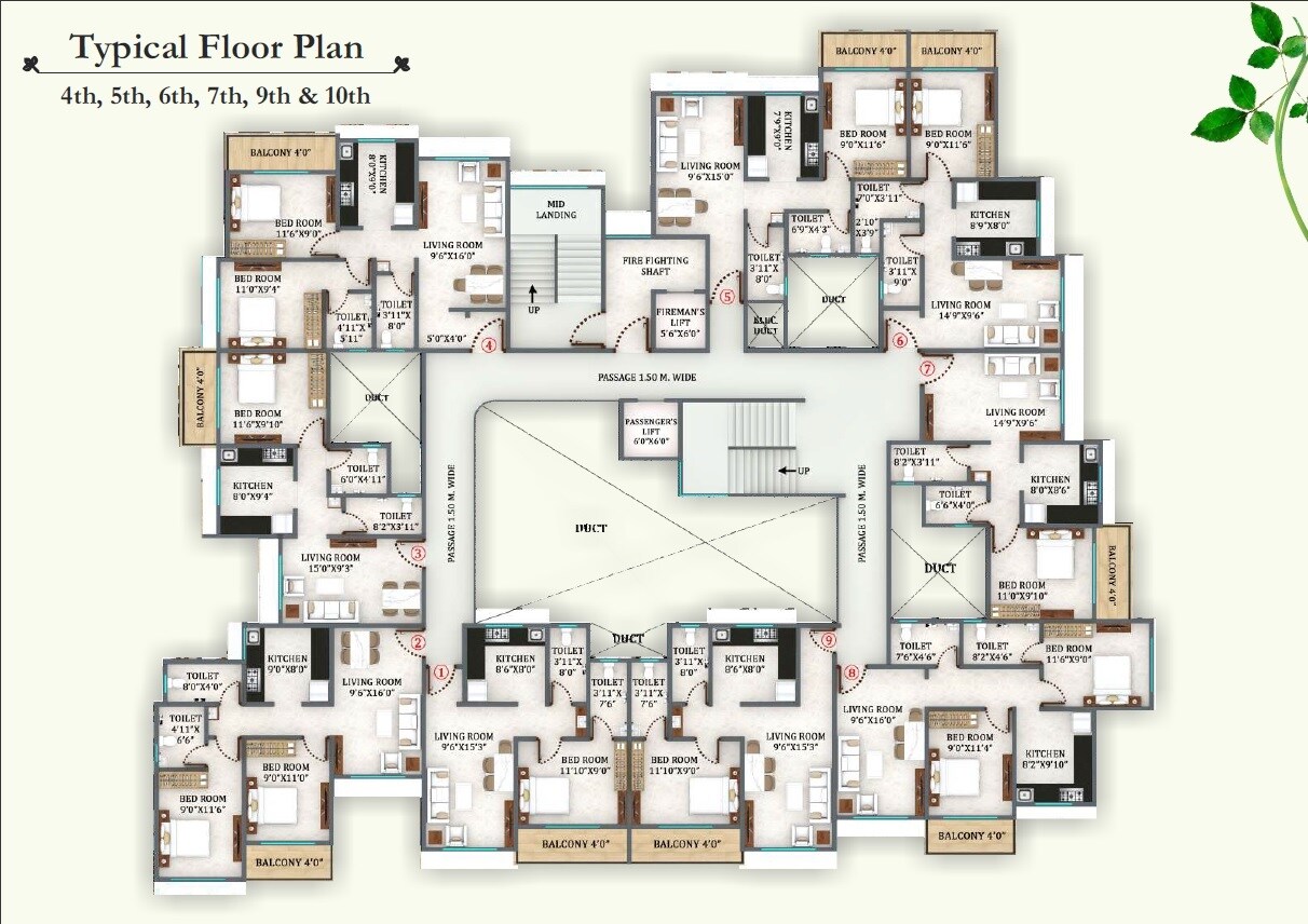 Mahadev Belpatra Floor Plans 1