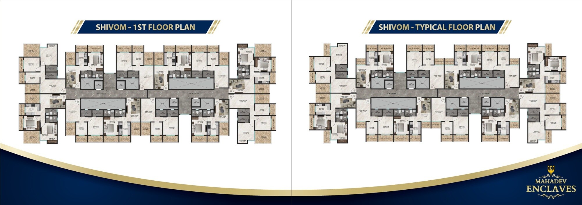 Mahadev Enclaves Floor Plans