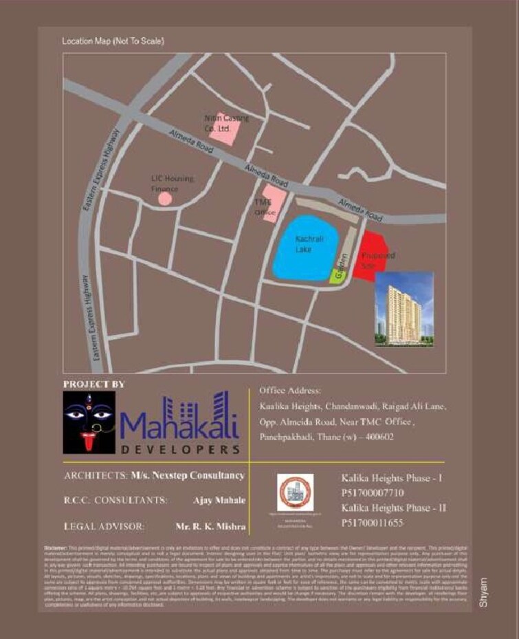 Mahakali Kalika Heights Location Image