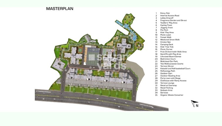 Mahindra Happinest Kalyan Master Plan Image