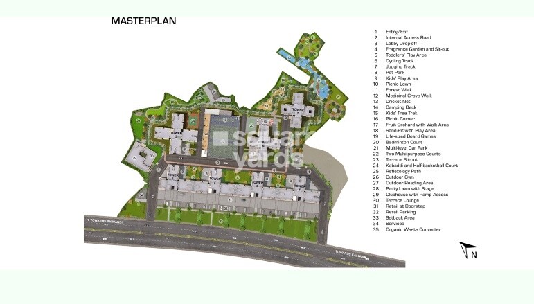 Mahindra Happinest Kalyan Master Plan Image