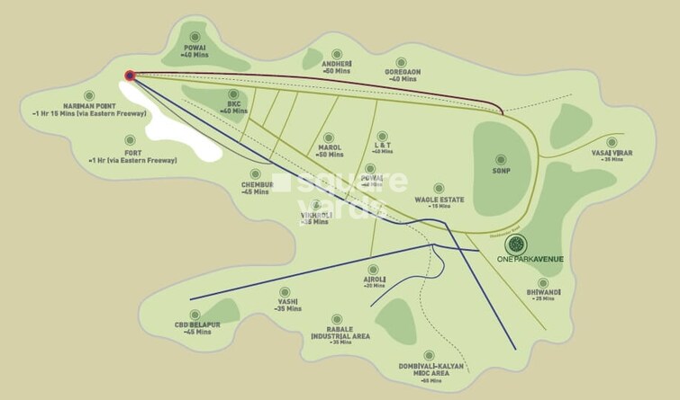 Man One park Avenue Location Image