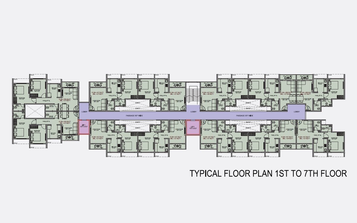 Mangeshi Gemini Floor Plans 1