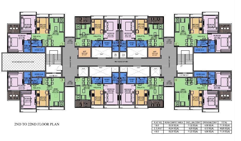 Mangeshi Royale Floor Plans