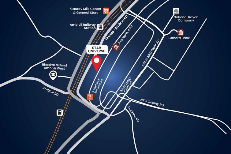 Mangeshi Star Location Image