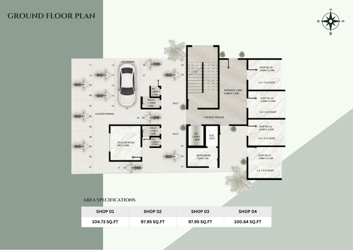Manisha Vishwanath Heights Floor Plans