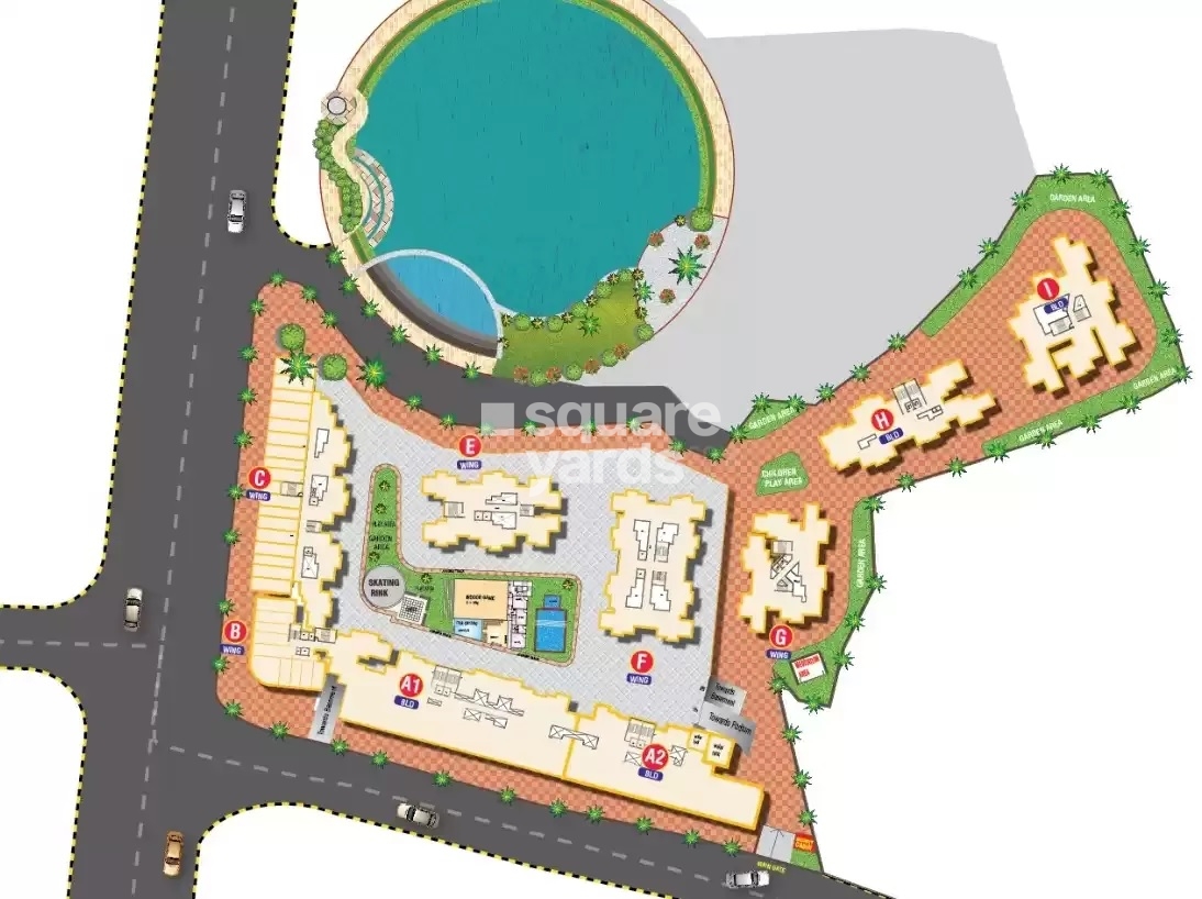 Manohar Vikas Shreeji Paraiso Phase I Master Plan Image