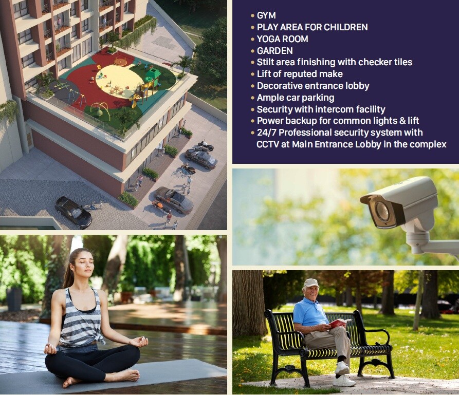Mansarovar Residency Amenities-Features