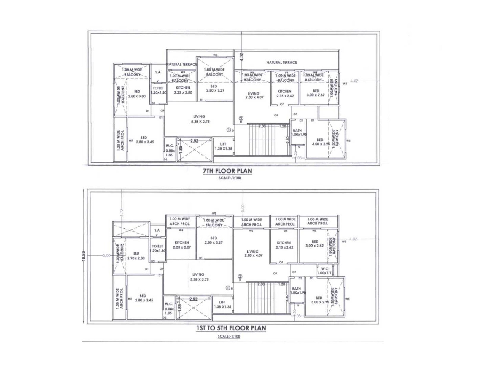 Maruti Sai Majestic Park Floor Plans