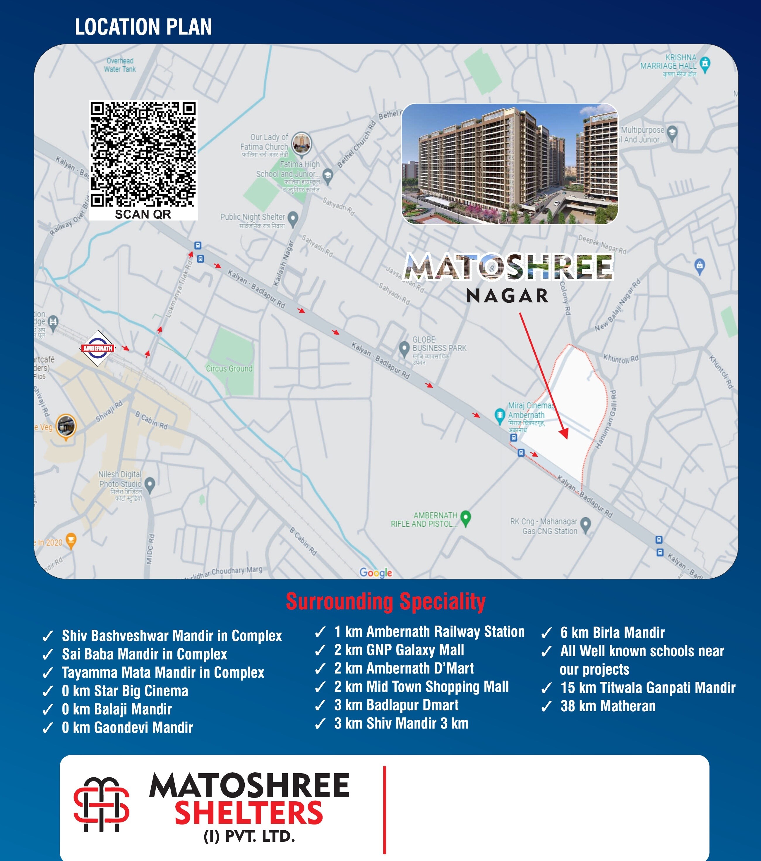 Matoshree Excellency Location Image