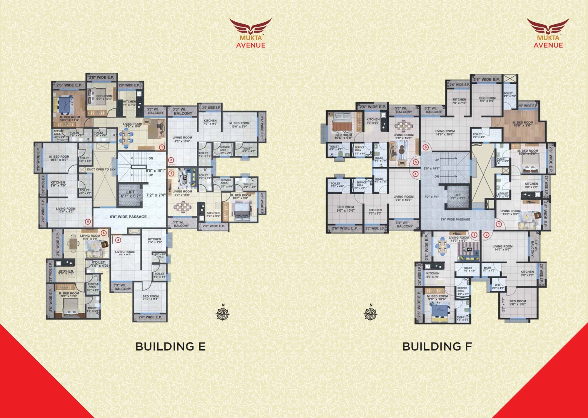 Matoshree Mukta Avenue Floor Plans