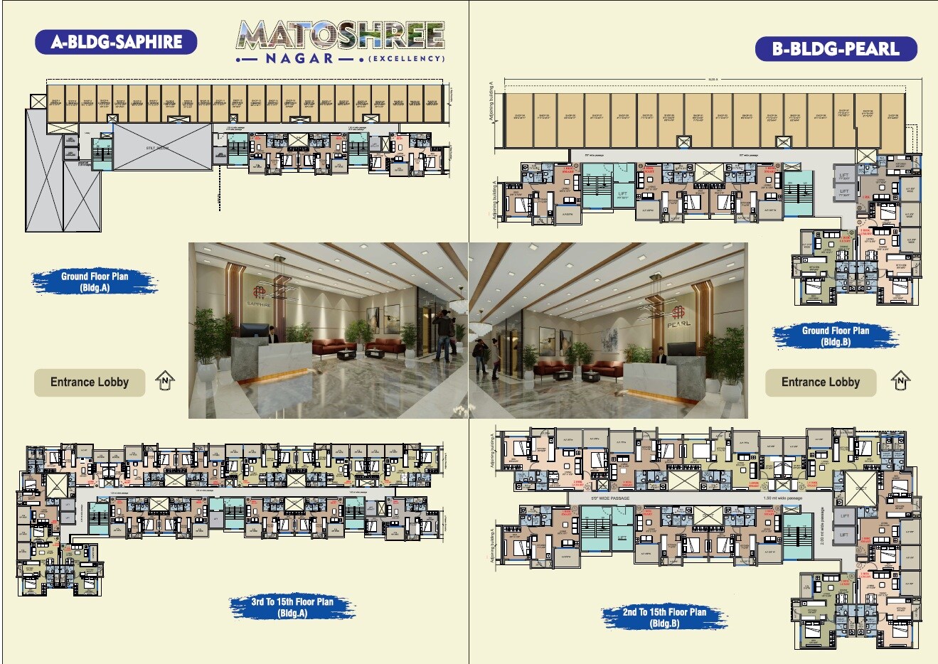 Matoshree Nagar Excellency Floor Plans