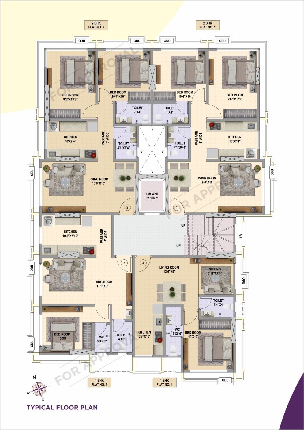Mauli Pride Kalyan Floor Plans