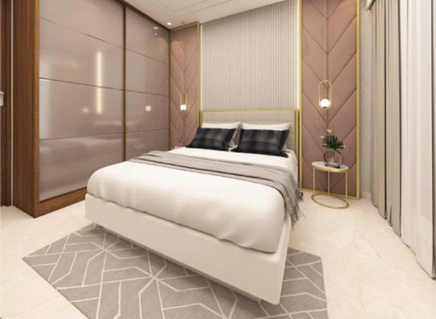 Maulikrupa Vrundavan Heights Apartment Interiors