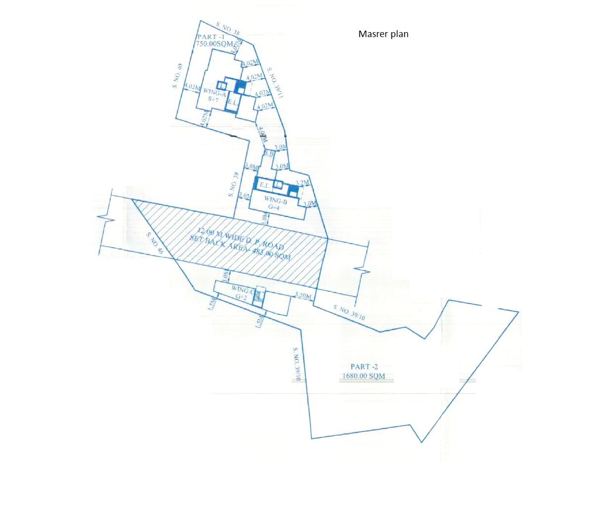 Maulikrupa Vrundavan Heights Master Plan 1