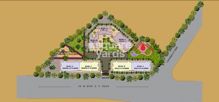 Mayfair Vishwaraja Master Plan Image