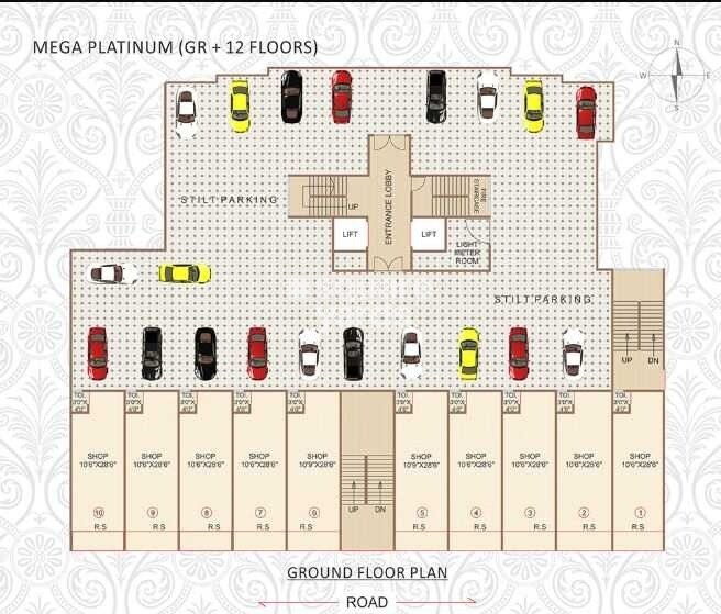 Mega Atmaram Kene Residency Master Plan 1