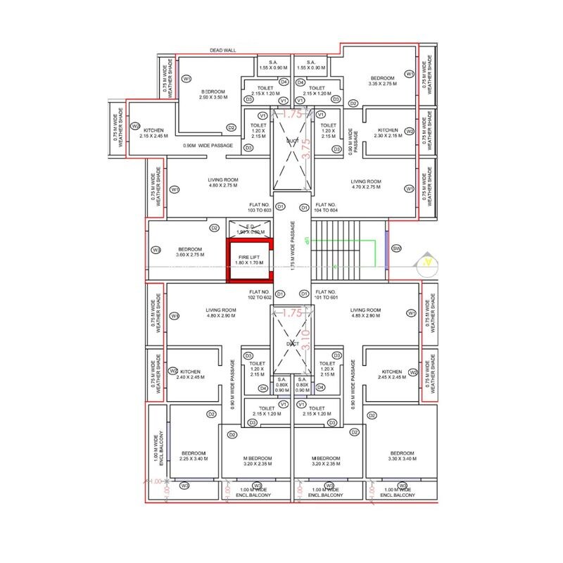 Mehul Gokul Vanrai Floor Plans