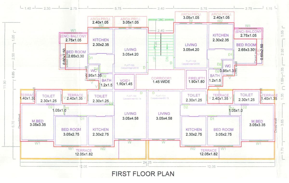 Yashika Mery Villa Floor Plans
