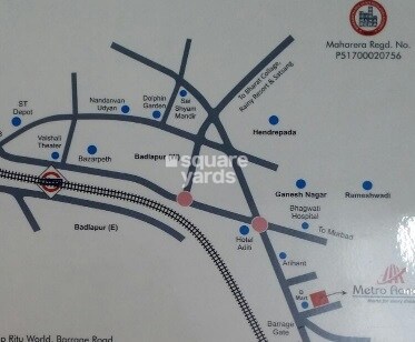 Metro Aangan Location Image