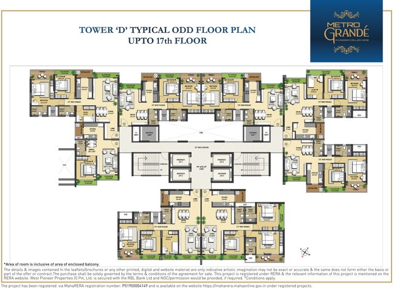 Metro Grande Floor Plans