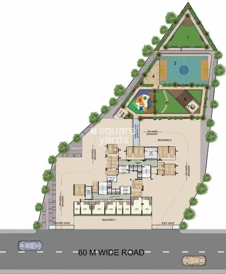Metro Paramount Master Plan Image