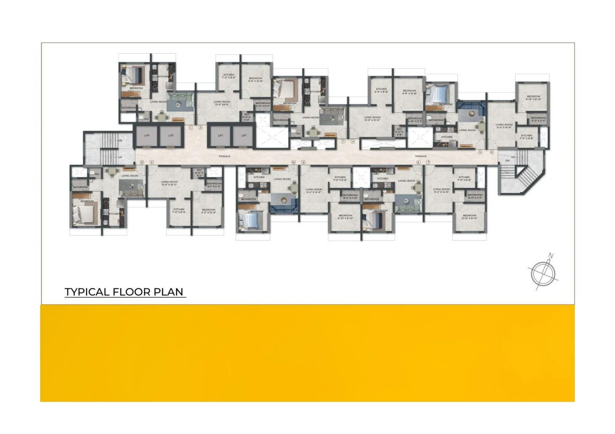 Metropolis Bayside Floor Plans