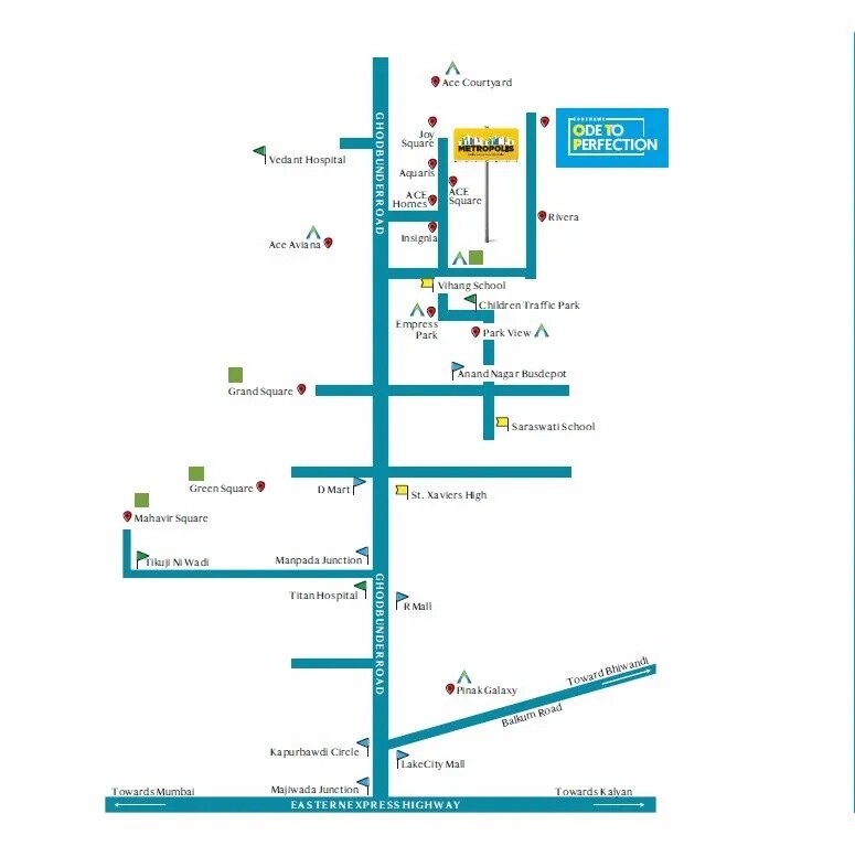 Metropolis Bayside Location Image