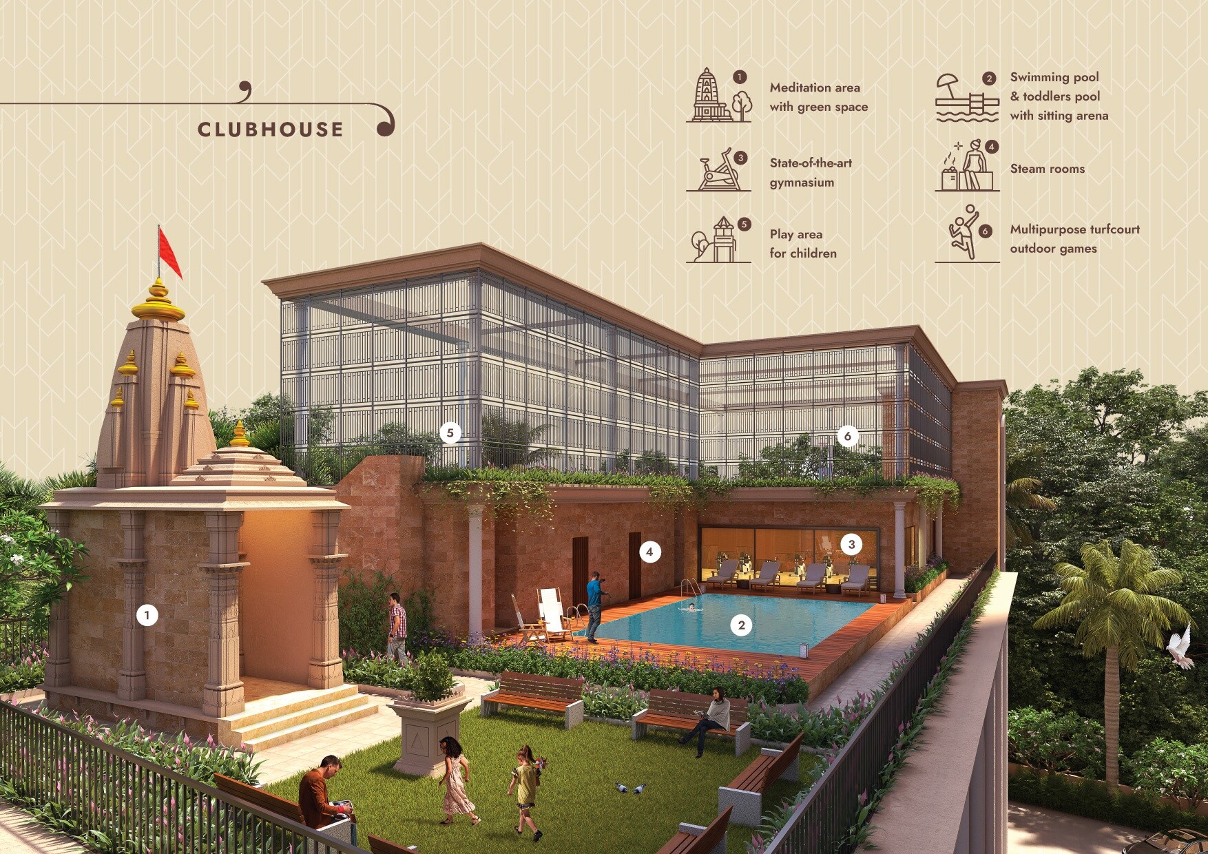 Midtown W90 Clubhouse External Image