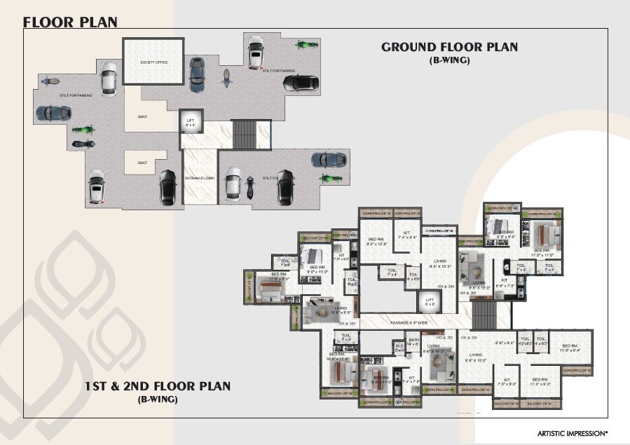 Mitra Sai Girnar CHS Floor Plans