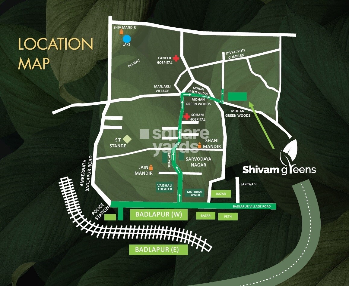 MK Shivam Greens Location Image