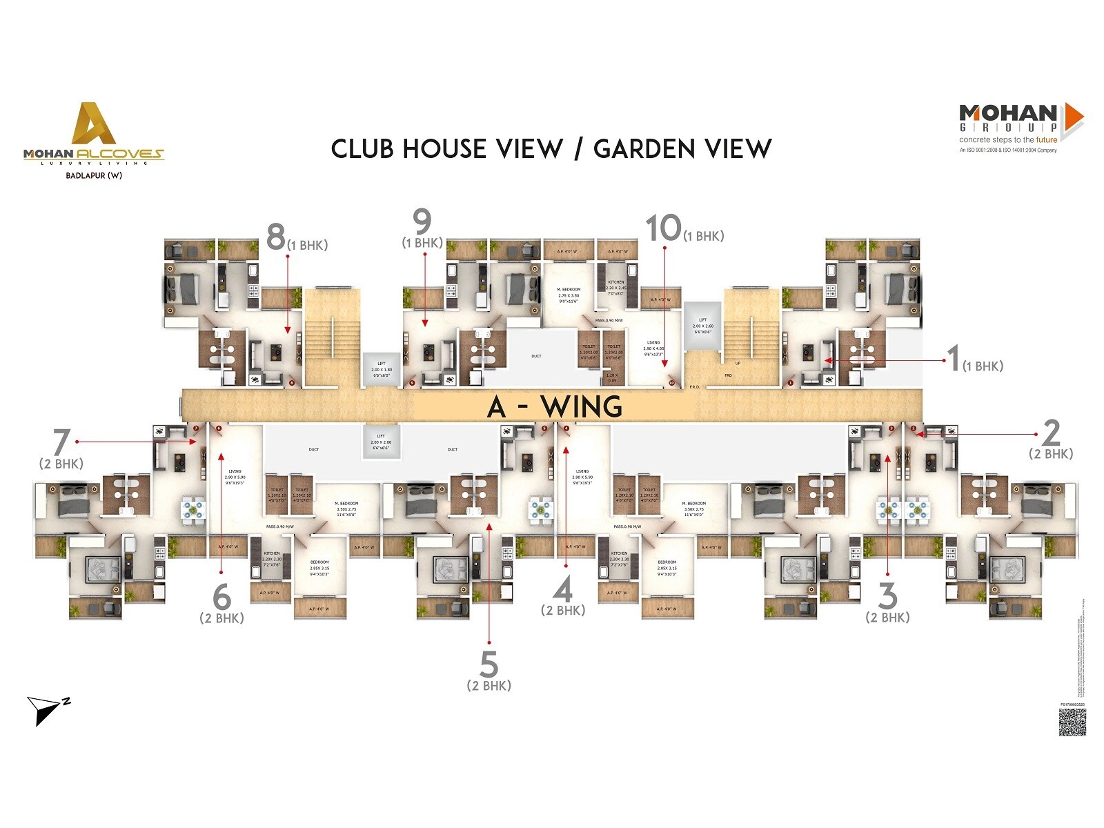 Mohan Alcoves Floor Plans 1