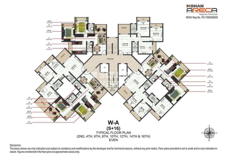 Mohan Areca Floor Plans 1
