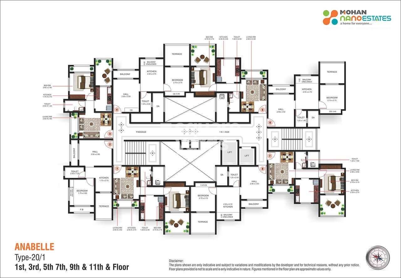 mohan nano estates project floor plans1 7725