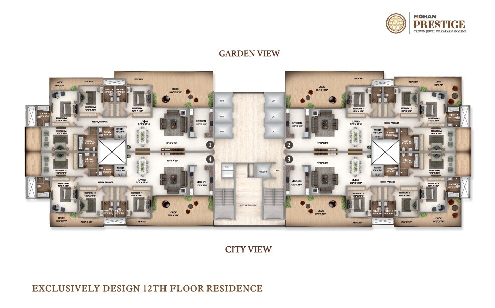 Mohan Prestige Floor Plans