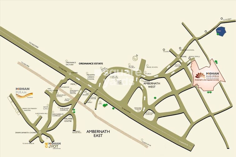 Mohan Suburbia Phase 4 Location Image