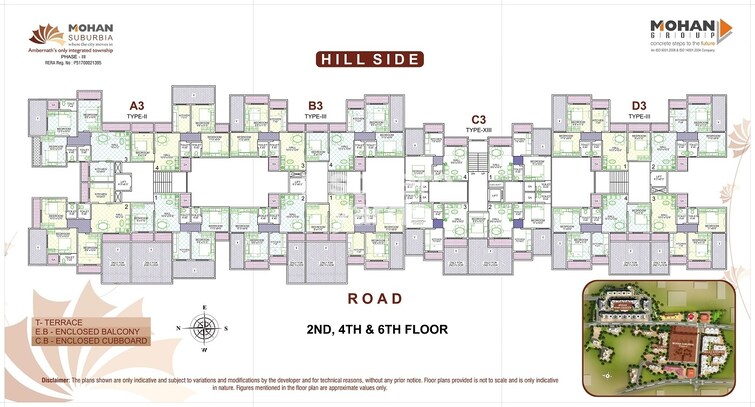 Mohan Suburbia Floor Plans