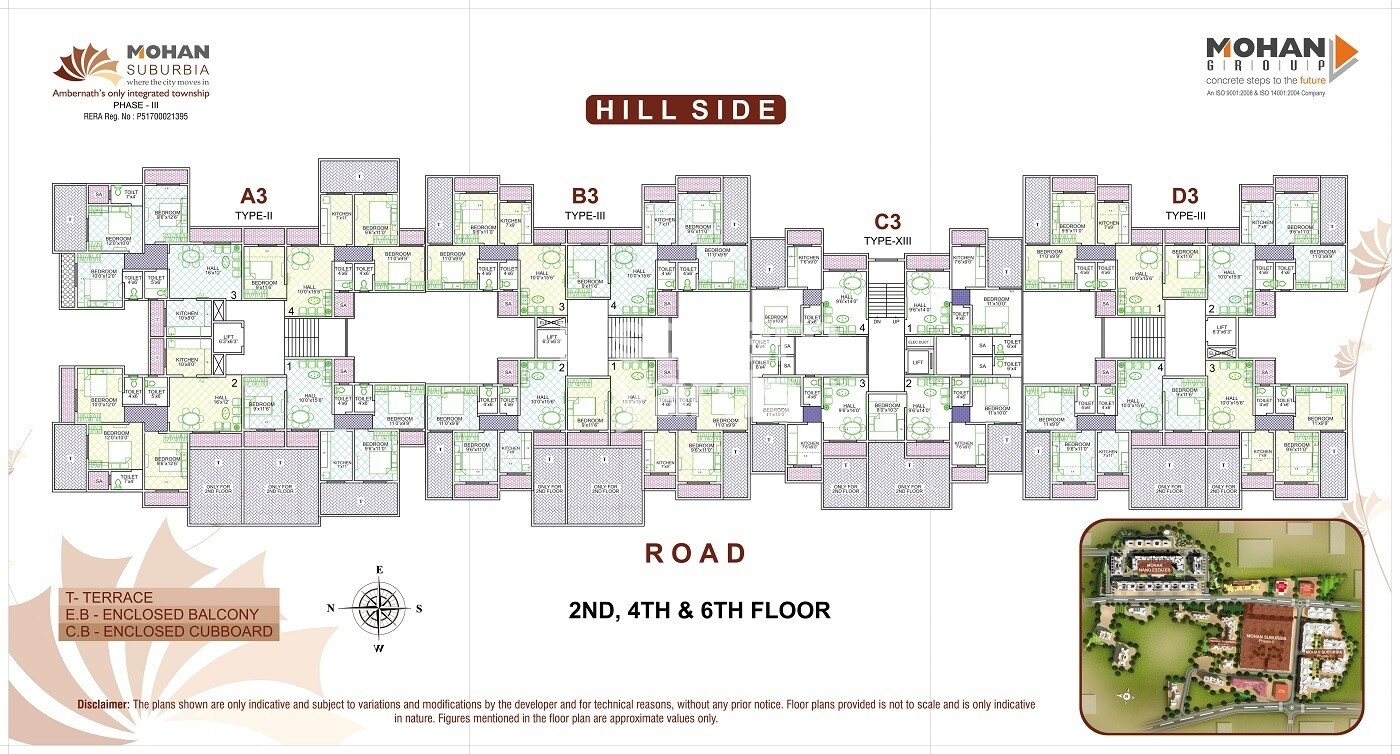 Mohan Suburbia Floor Plans