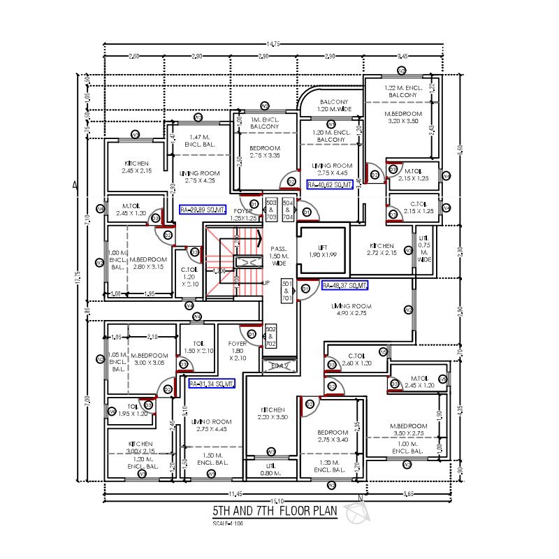 Morya Omkar Aangan Floor Plans