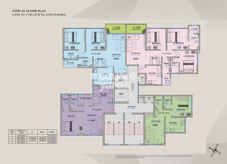 Mount Casa Floor Plans