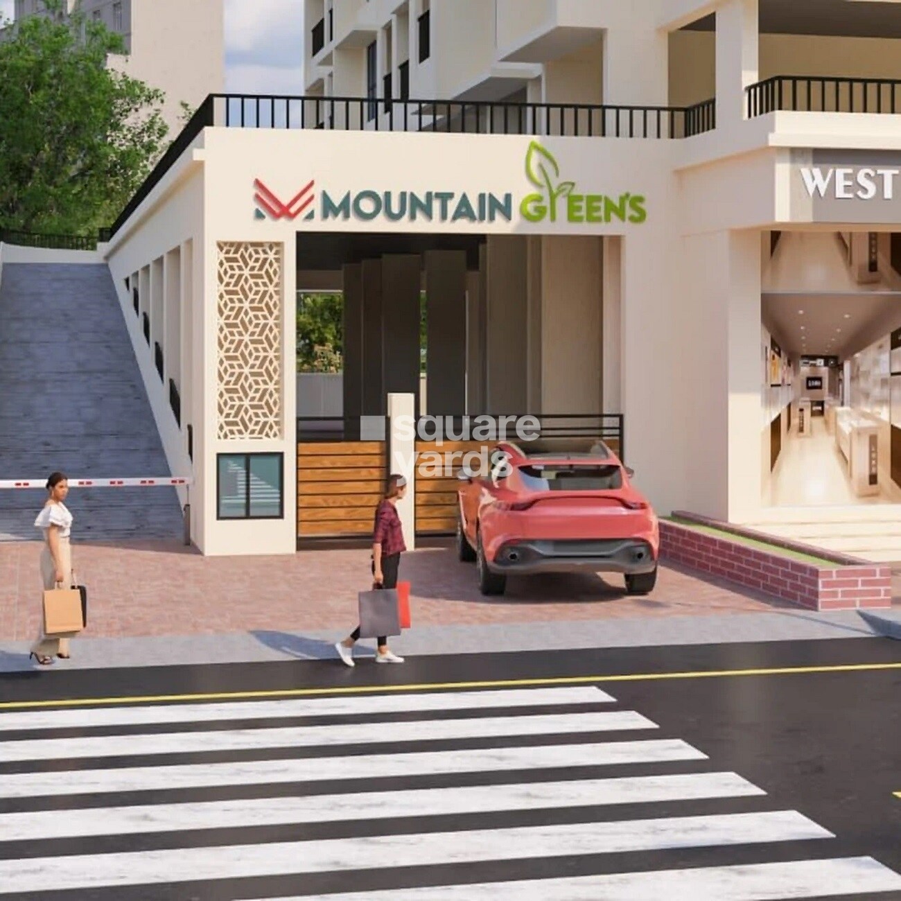 Mountain Greens Entrance View