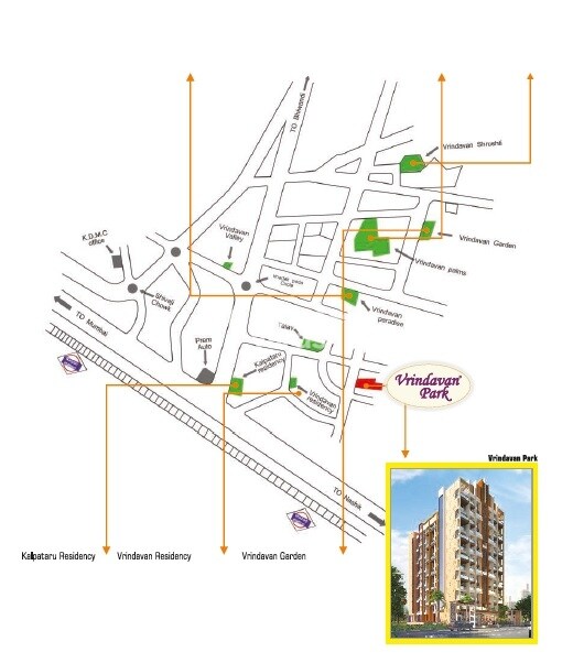 MS Vrindavan Park Location Image