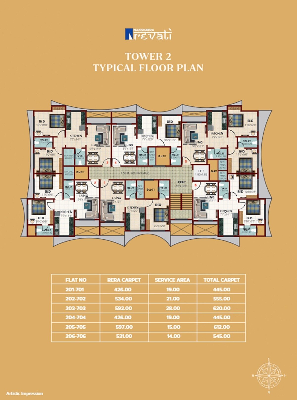 Nakshatra Apartments Dombivli Floor Plans 2