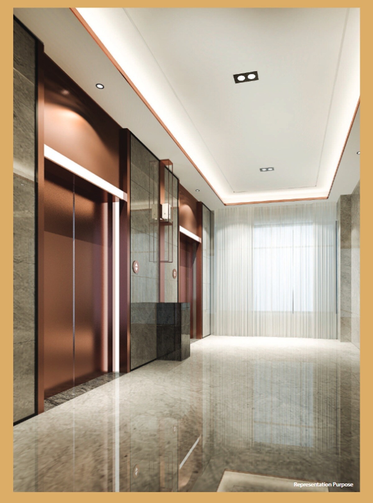 Nakshatra Apartments Dombivli Lift Lobby Image