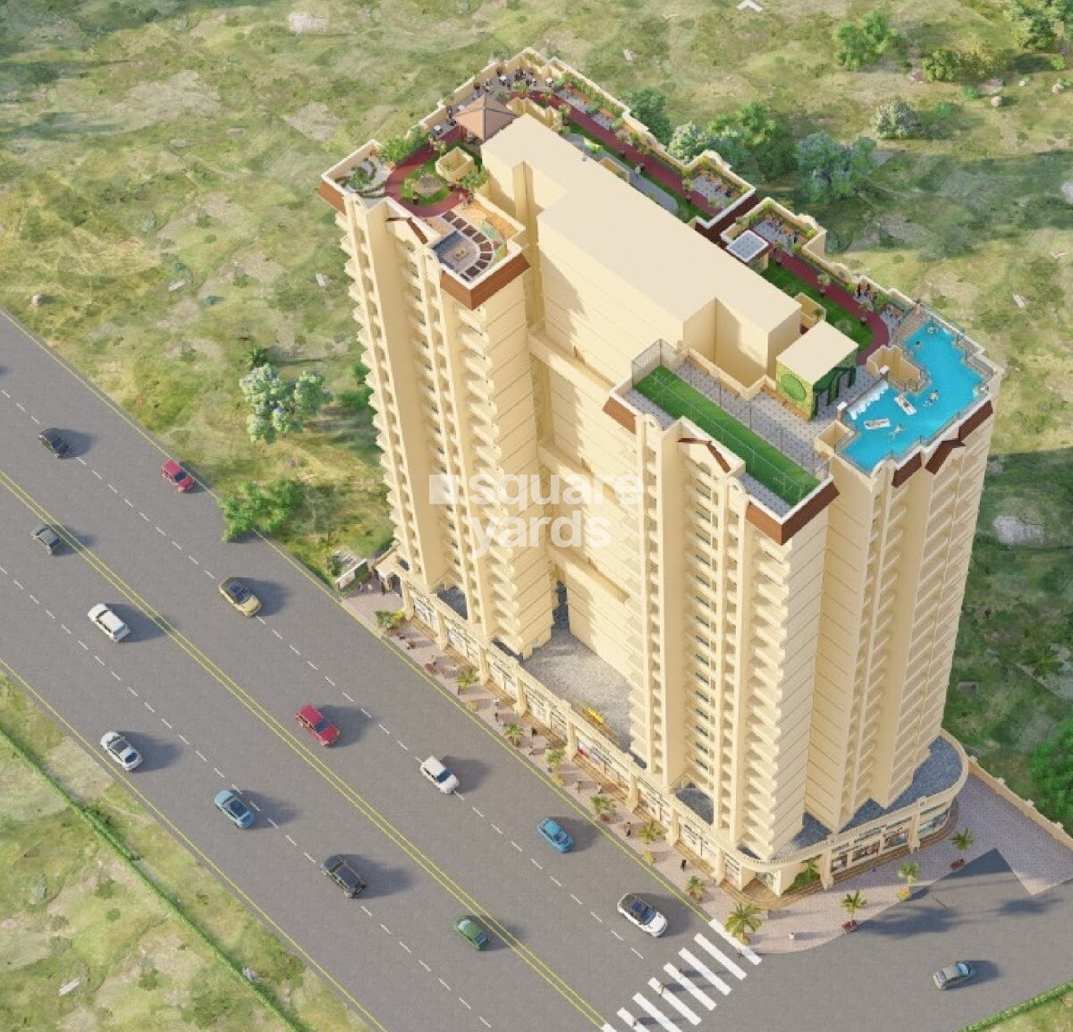 Nakshatra Metro Majestic Tower View 1