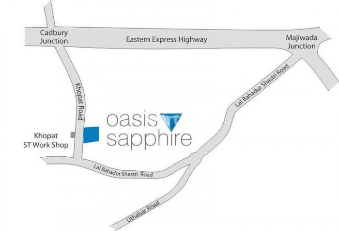 Nandivardhan  Oasis Sapphire Location Image