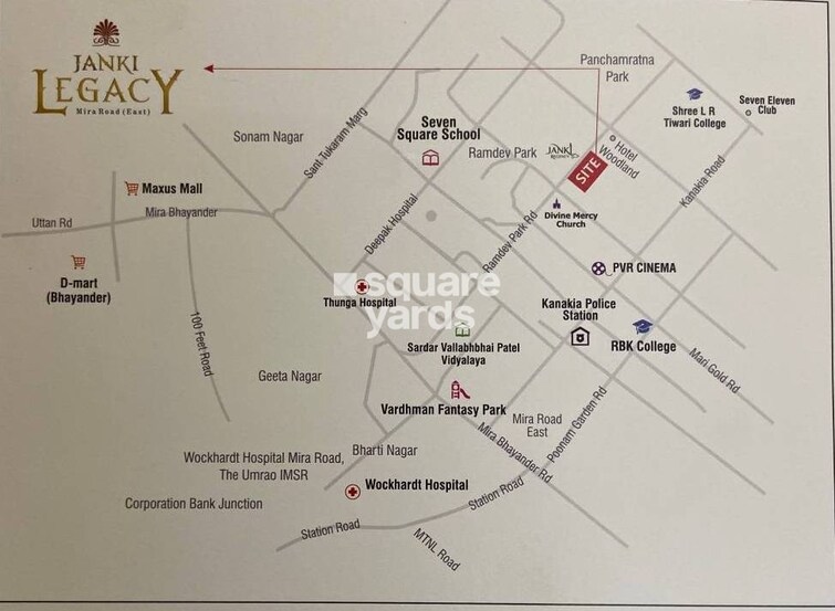 Nandkumar Janki Legacy Location Image