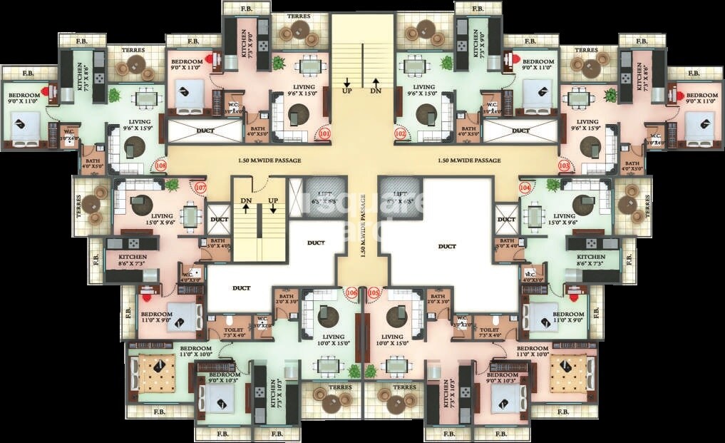 Nanu Park Floor Plans 1