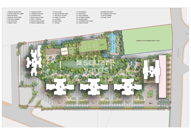 Narang Privado Master Plan Image